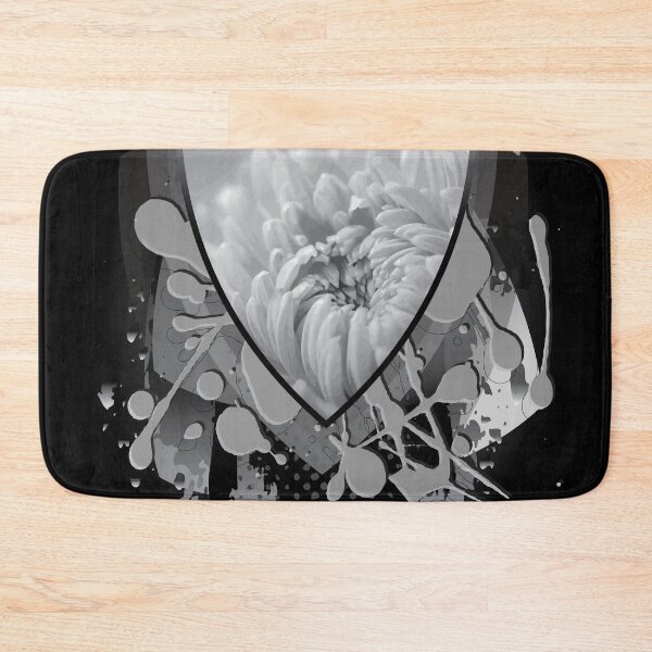 Item preview, Greyscale floral collage designed and sold by Sima Sirus.