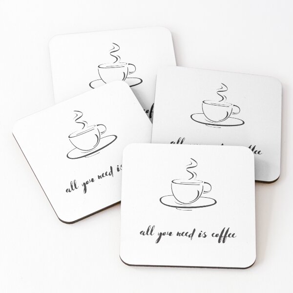 Item preview, all you need is coffee designed and sold by Postive Apparel.