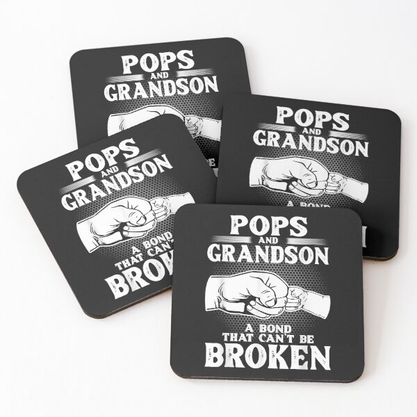Item preview, Pops And Grandson A Bond That Can't Be Broken | Gift Idea | Gift For Grandpa | Gift For Son | Gift For Grandson designed and sold by LanPhan.