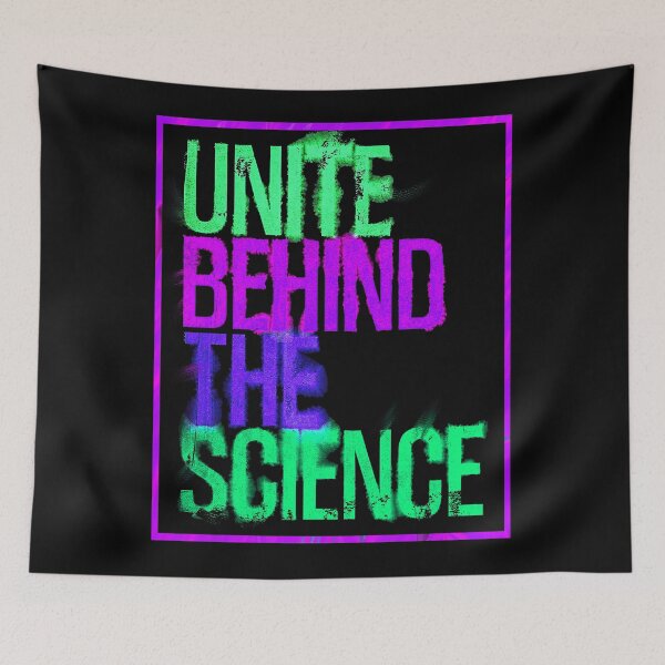Item preview, Unite Behind The Science - Green and Purple designed and sold by OooiChris.