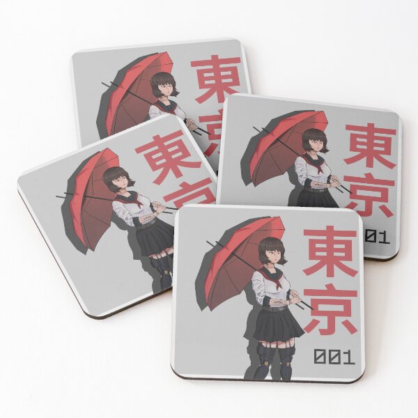 Item preview, Anime Cyberpunk Girl Aesthetic Umbrella Colored designed and sold by patrick10reyes.