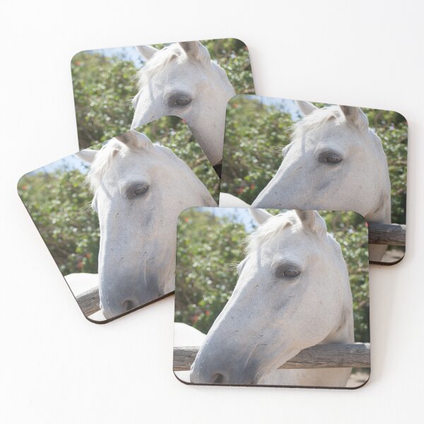 Item preview, White horse  designed and sold by Zachlogic.