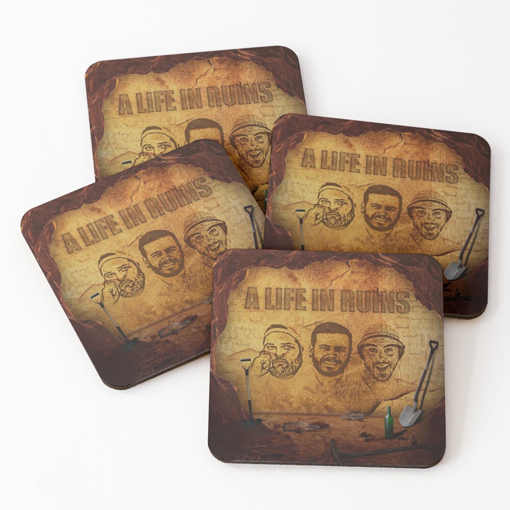 Item preview, Coasters (Set of 4) designed and sold by Alifeinruins.