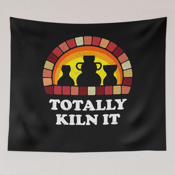 Item preview, Totally Kiln It Funny Pottery Is My Therapy designed and sold by d247.