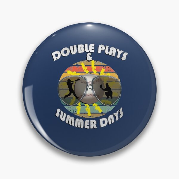 Item preview, Baseball Graphic Design & Fun Quote Double Plays and Summer Days  designed and sold by Cute & Sassy Custom Gifting Boutiques.