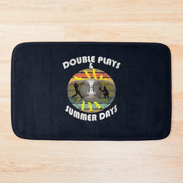 Item preview, Baseball Graphic Design & Fun Quote Double Plays and Summer Days  designed and sold by Cute & Sassy Custom Gifting Boutiques.