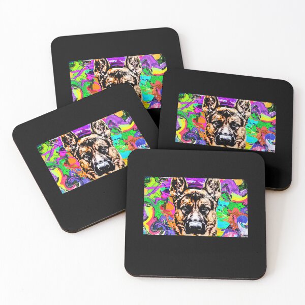 Item preview, German shepherd illustration  designed and sold by Dodgefashion.