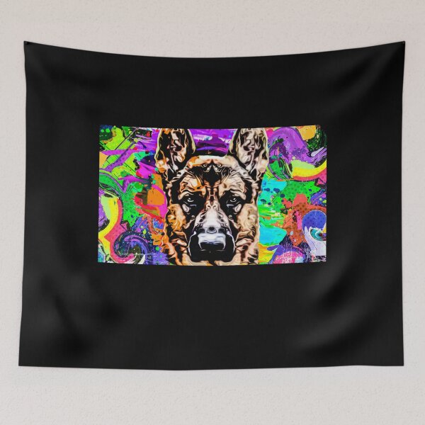 Item preview, German shepherd illustration  designed and sold by Dodgefashion.