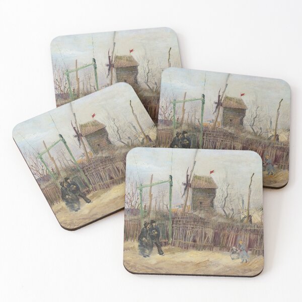 Item preview, Street Scene In Montmartre, Newly Discovered Van Gogh designed and sold by Vintage-Artwork.