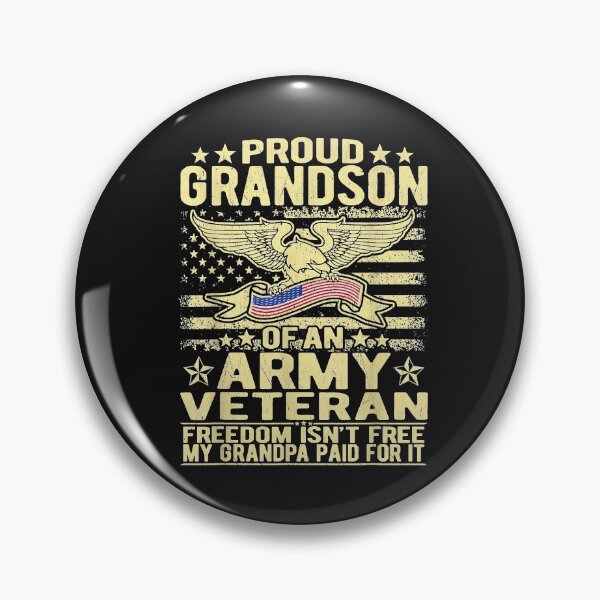 Item preview,   Proud Grandson Of An Army Veteran | Gift Idea | Gift For Grandpa | Gift For Son | Gift For Grandson designed and sold by LanPhan.