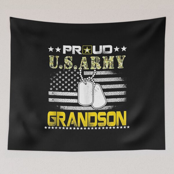 Item preview,  Proud Grandson Of A U.S Army  | Gift Idea | Gift For Grandpa | Gift For Son | Gift For Grandson designed and sold by LanPhan.