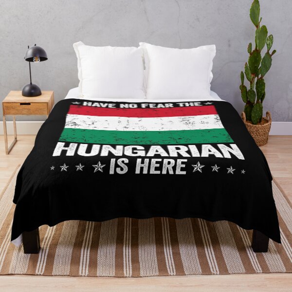 Item preview, Have No Fear The Hungarian Is Here Hungary Flag Design designed and sold by JJDzignsShop.