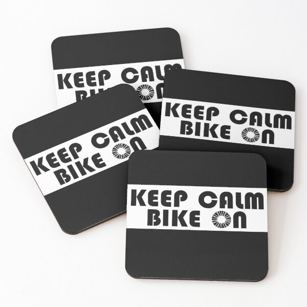 Item preview, Keep Calm Bike On Cycling Hobby MTB BMX designed and sold by DerNerd.