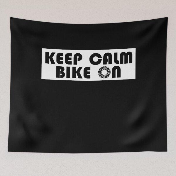 Item preview, Keep Calm Bike On Cycling Hobby MTB BMX designed and sold by DerNerd.