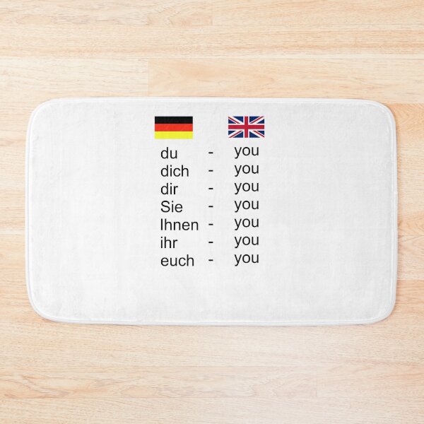 Item preview, Difference between German and English designed and sold by -Holy-Chicken-.