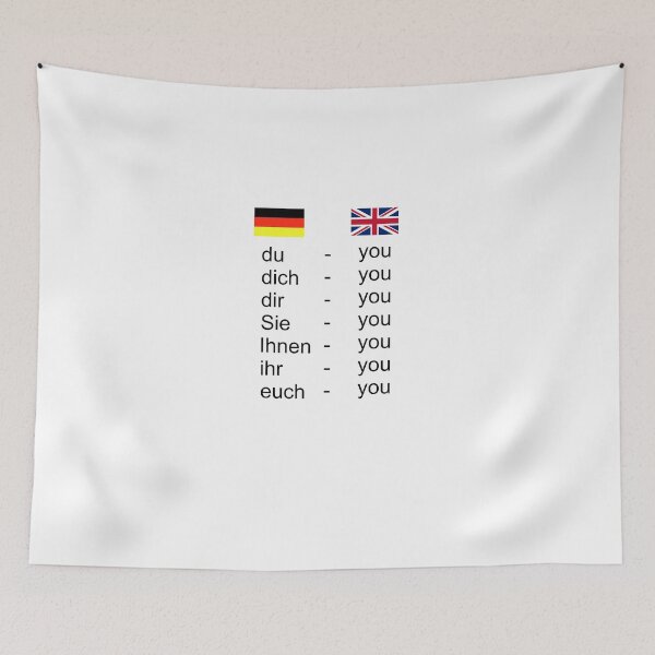 Item preview, Difference between German and English designed and sold by -Holy-Chicken-.