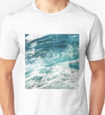 Blue Ocean Waves Unisex T-Shirt