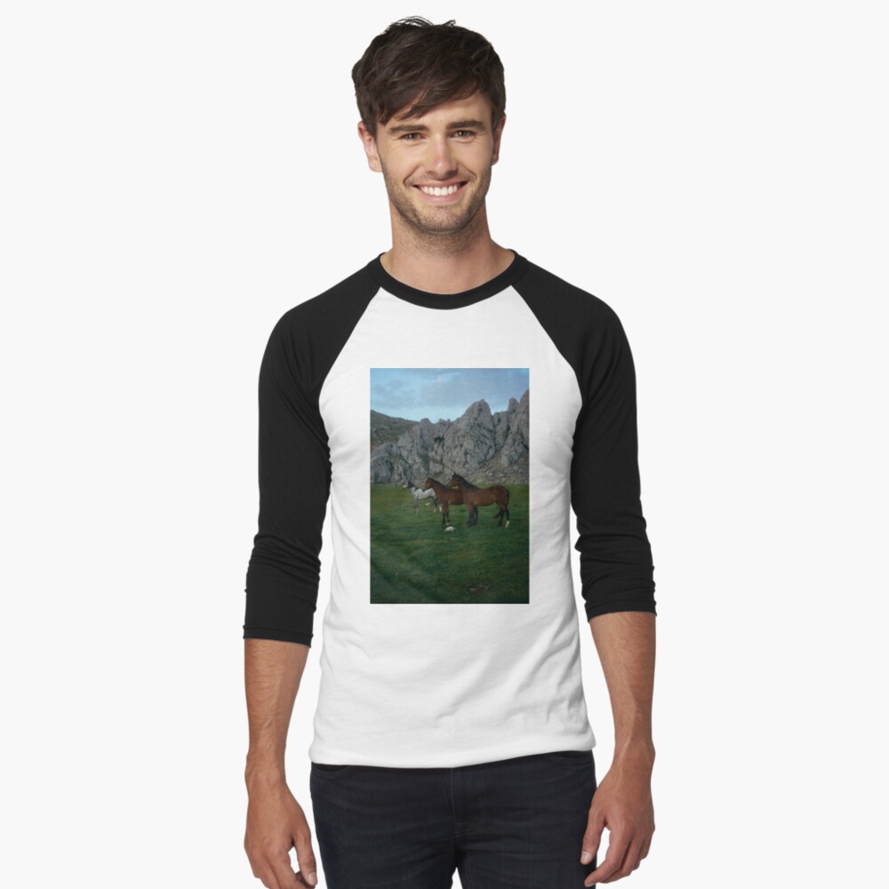 Item preview, Baseball ¾ Sleeve T-Shirt designed and sold by Semapemodiba.