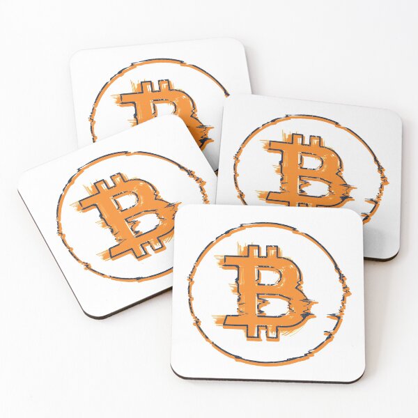 Item preview, Bitcoin Glitch Logo designed and sold by infleims.