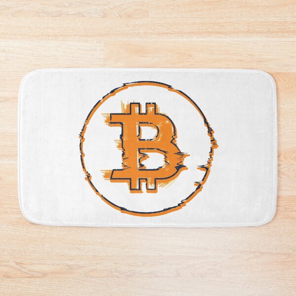 Item preview, Bitcoin Glitch Logo designed and sold by infleims.