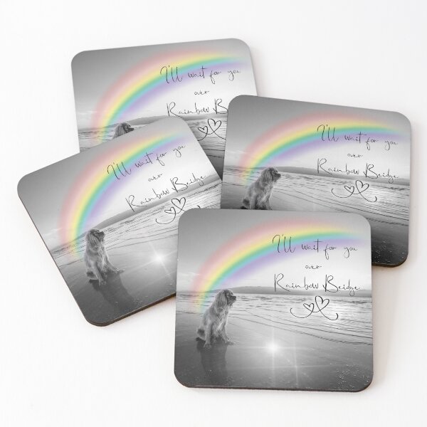 Item preview, I will wait for you over Rainbow Bridge...... designed and sold by melOnDesign22.