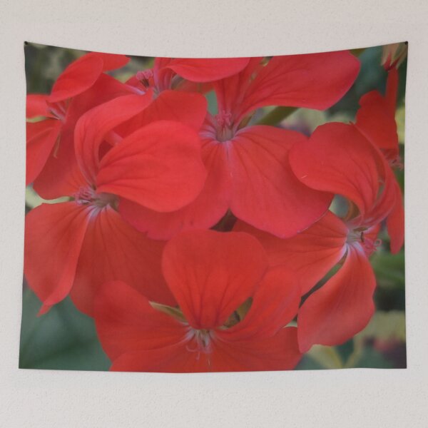 Item preview, Geranium (Pelargonium) Coral Flowers designed and sold by LifeSimpliCity.
