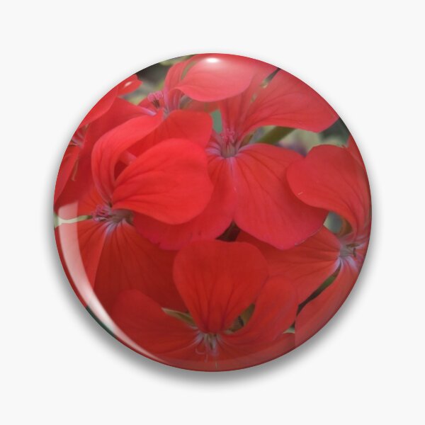 Item preview, Geranium (Pelargonium) Coral Flowers designed and sold by LifeSimpliCity.