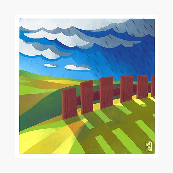Landscape number six Photographic Print