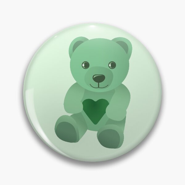Item preview, Green Teddy Bear designed and sold by Arianna Khalil.