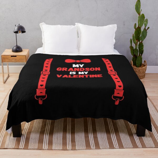 Item preview, My Grandson Is My Valentine | Gift Idea | Gift For Grandma | Gift For Grandpa | Gift For Son | Gift For Grandson designed and sold by LanPhan.