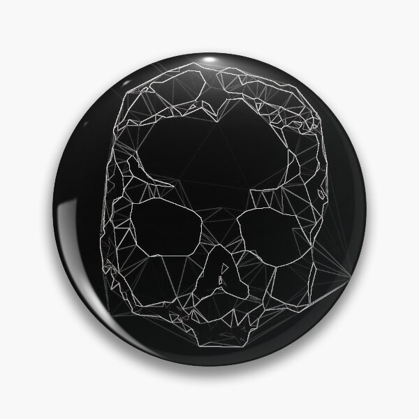 Item preview, Geometric Skull Dark Line Art designed and sold by NotesFromAlex.