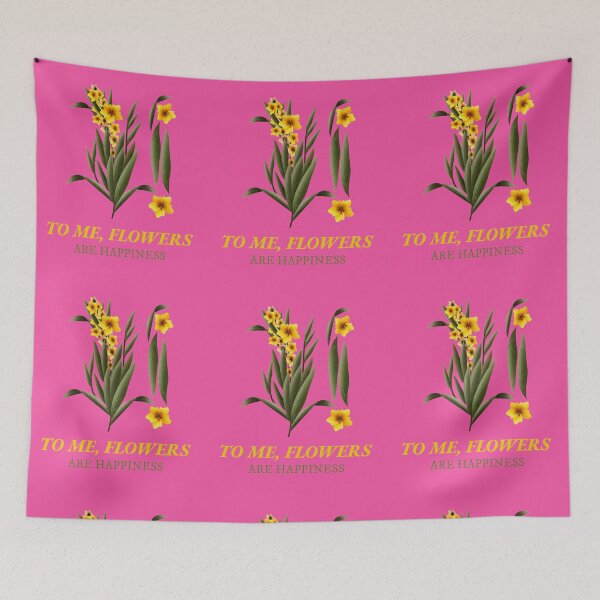 Item preview, To me, flowers are happiness designed and sold by floral2021.