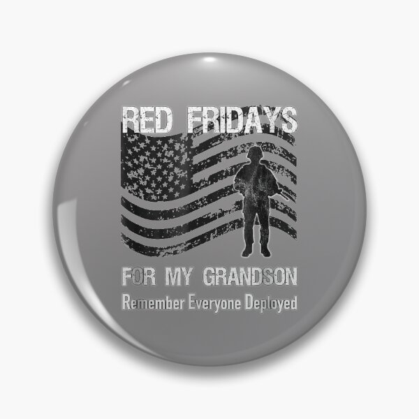 Item preview, I Wear My Red Everyday For My Grandson | Military Family | Gift Idea  | Gift For Grandma | Gift For Grandpa | Gift For Son | Gift For Grandson designed and sold by LanPhan.