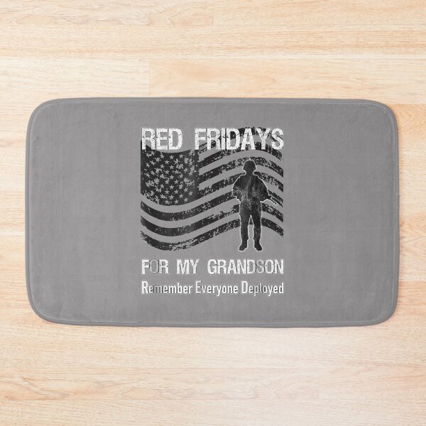 Item preview, I Wear My Red Everyday For My Grandson | Military Family | Gift Idea  | Gift For Grandma | Gift For Grandpa | Gift For Son | Gift For Grandson designed and sold by LanPhan.