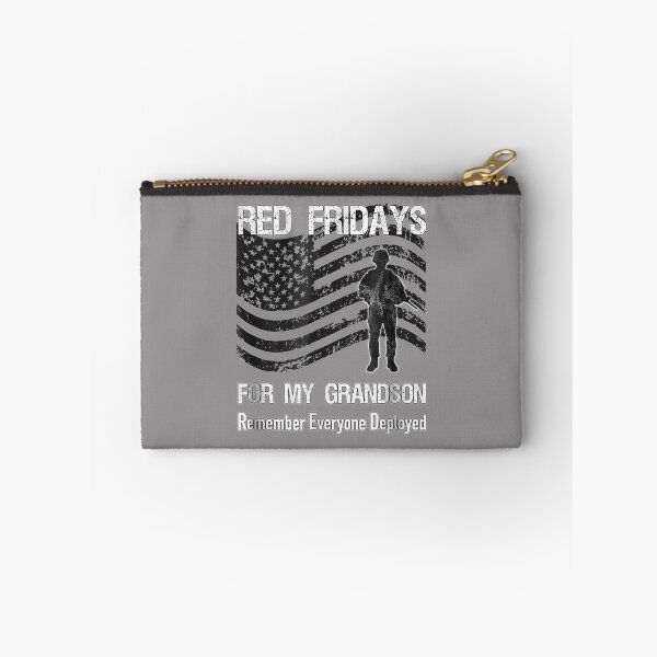 Item preview, I Wear My Red Everyday For My Grandson | Military Family | Gift Idea  | Gift For Grandma | Gift For Grandpa | Gift For Son | Gift For Grandson designed and sold by LanPhan.