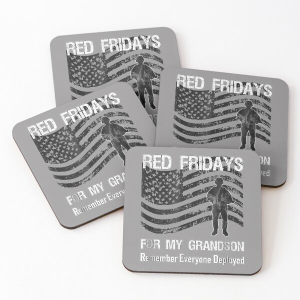 Item preview, I Wear My Red Everyday For My Grandson | Military Family | Gift Idea  | Gift For Grandma | Gift For Grandpa | Gift For Son | Gift For Grandson designed and sold by LanPhan.