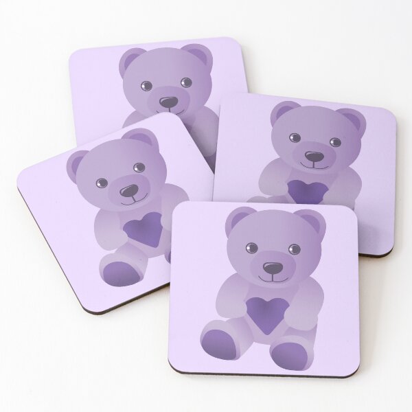 Item preview, Purple Teddy Bear designed and sold by Arianna Khalil.