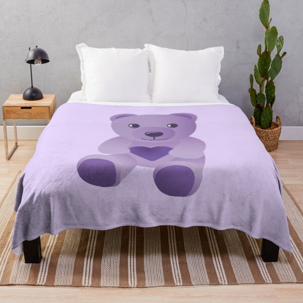 Item preview, Purple Teddy Bear designed and sold by Arianna Khalil.