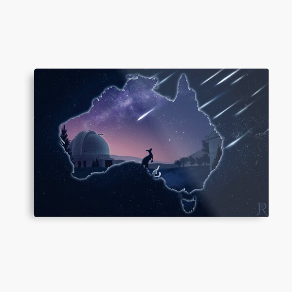 Item preview, Stromlo at Dusk (Starry Background) designed and sold by Art by Remy D.