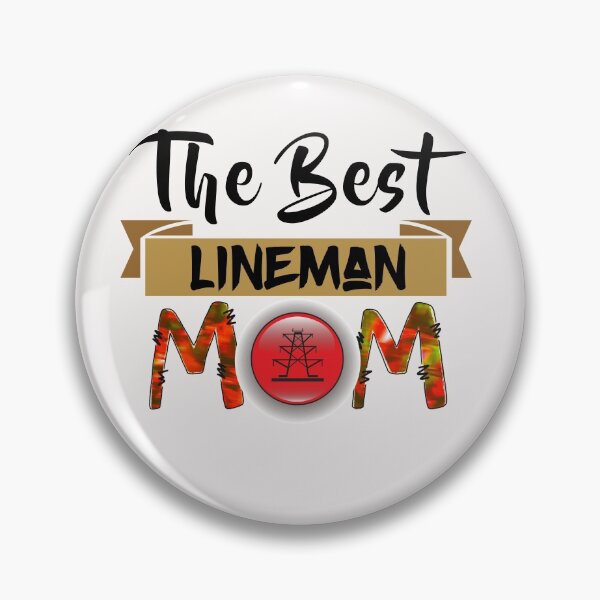 Item preview, The Best Lineman Mom designed and sold by dogcuddleralert.