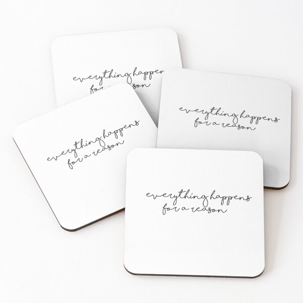 Item preview, everything happens for a reason  designed and sold by emiliep345.