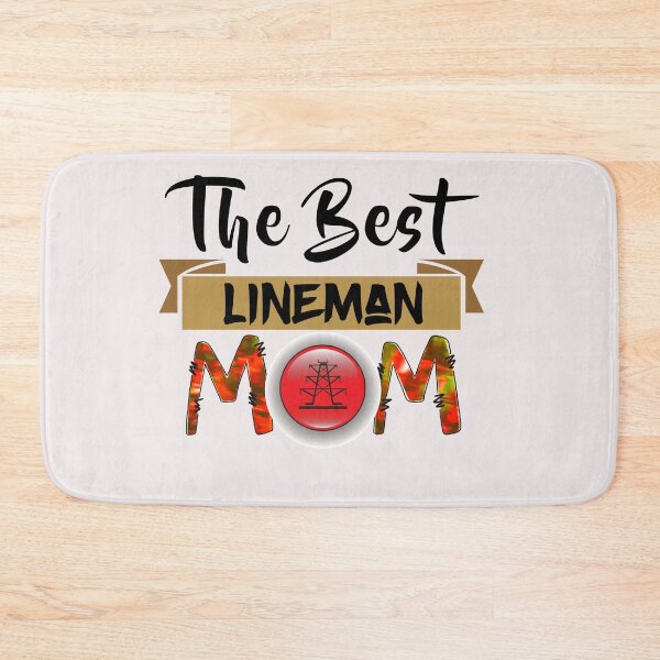 Item preview, The Best Lineman Mom designed and sold by dogcuddleralert.