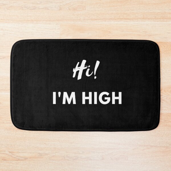 Item preview, Hi! I'M HIGH | Smart Successful Stoner | We Are The Universe designed and sold by AlfaEcho.
