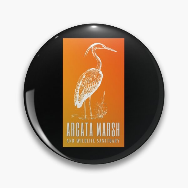 Item preview, Arcata Marsh and Wildlife Sanctuary Humboldt Nature California Heron Bird designed and sold by vle707.