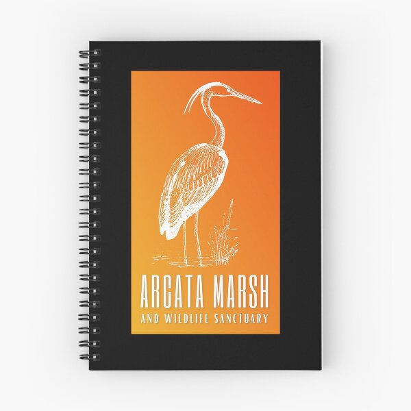 Item preview, Arcata Marsh and Wildlife Sanctuary Humboldt Nature California Heron Bird designed and sold by vle707.