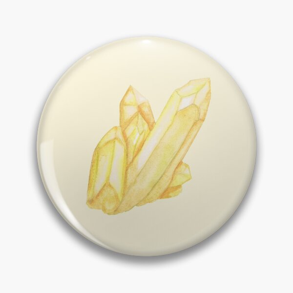 Item preview, Watercolor Citrine Crsytals Sticker Pack designed and sold by MarssyMT.