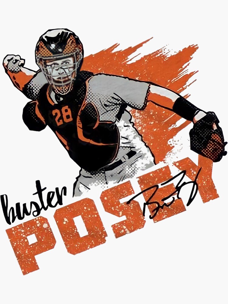 Download Buster Posey Orange Jersey Wallpaper