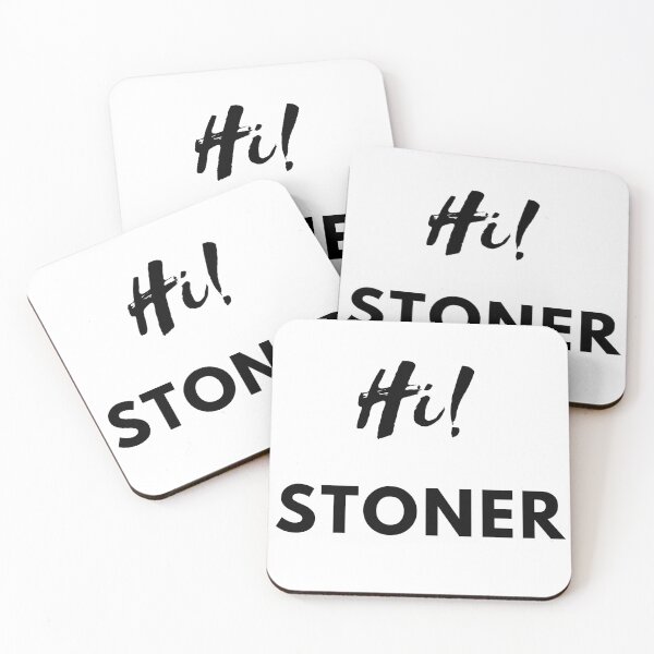 Item preview, Hi! STONER | Smart Successful Stoner | We Are The Universe designed and sold by AlfaEcho.
