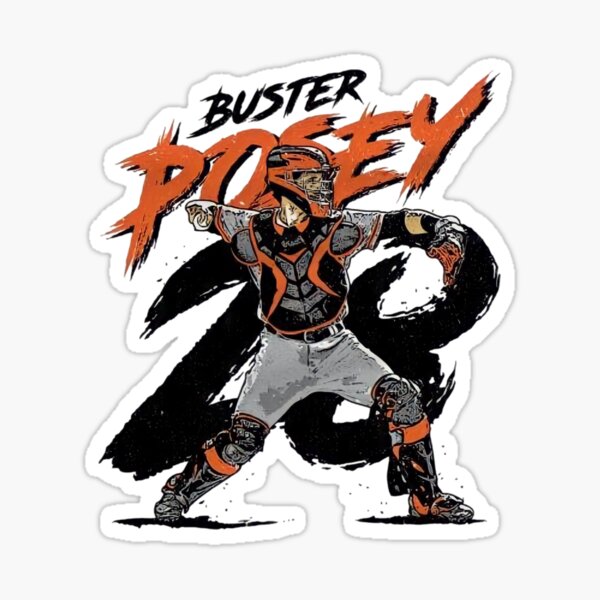 Buster Posey Jersey Sticker Cap for Sale by ramonaaeqvenita