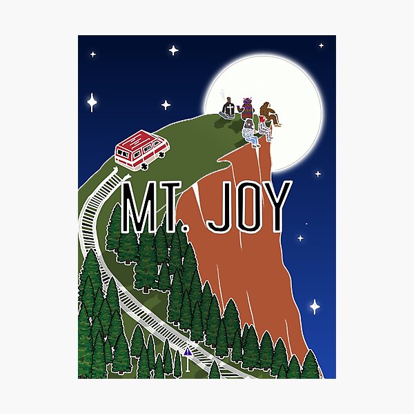 Item preview, Mt. Joy - Poster - Original Artwork designed and sold by Visionary Artwork.